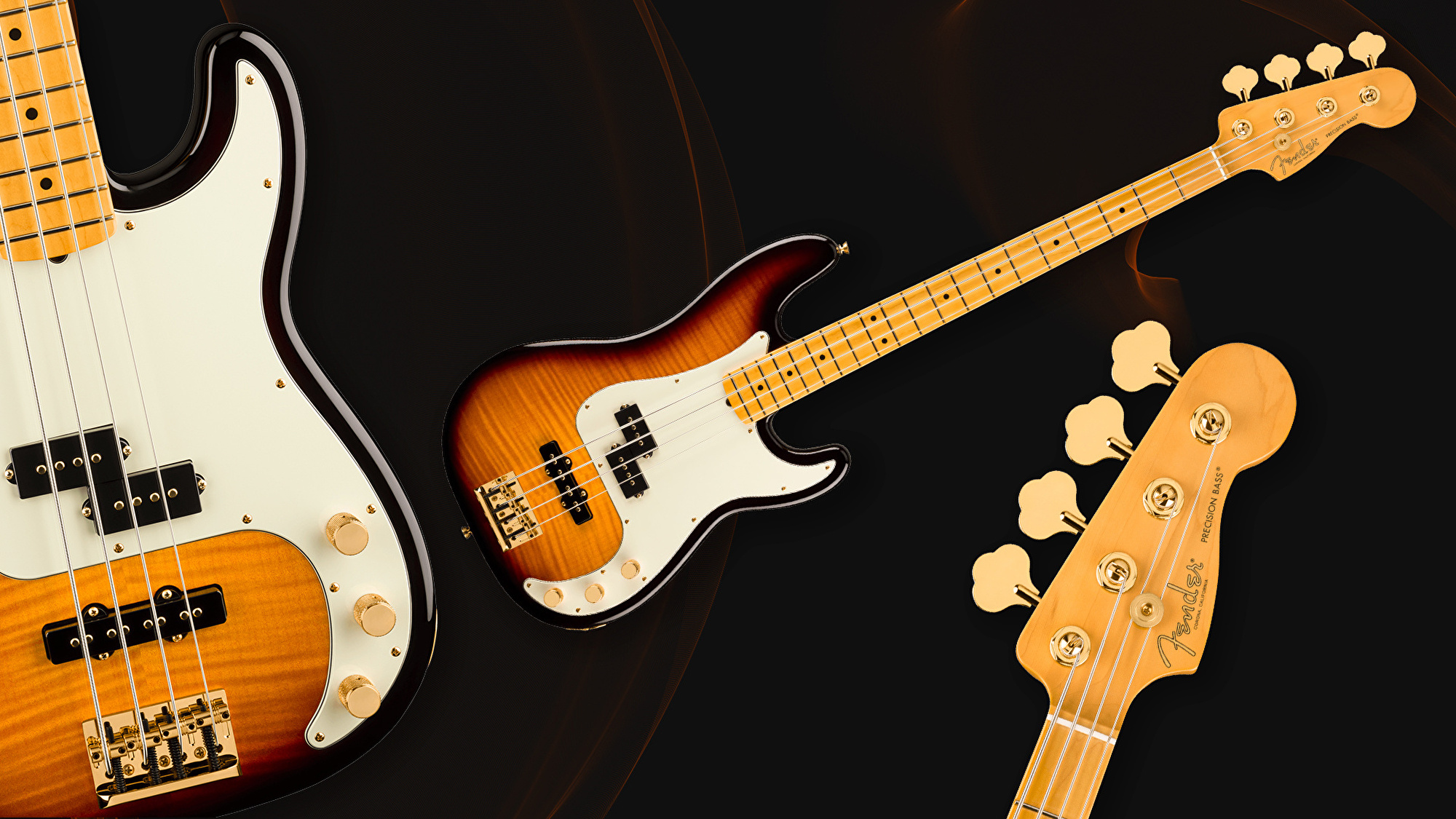 Fender 75th Anniversary American Professional PJ Bass Akçaağaç
